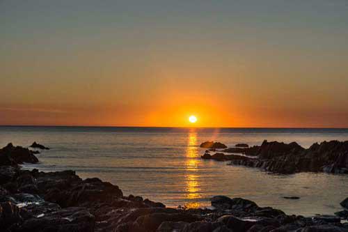 Sunsets from Barricane Beach