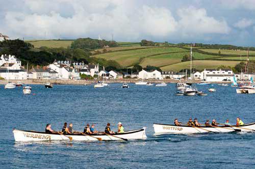 Rowing at Instow