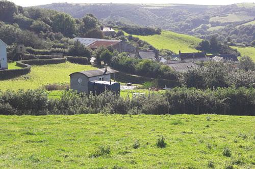 Shepherd’s Hut Glamping