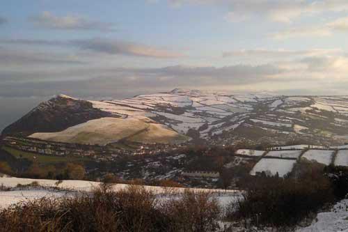 The Exmoor Coastline in Winter