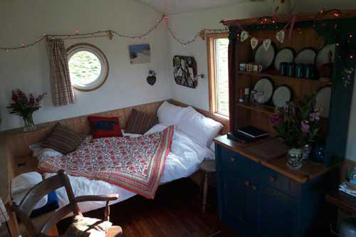 Shepherds Hut Glamping